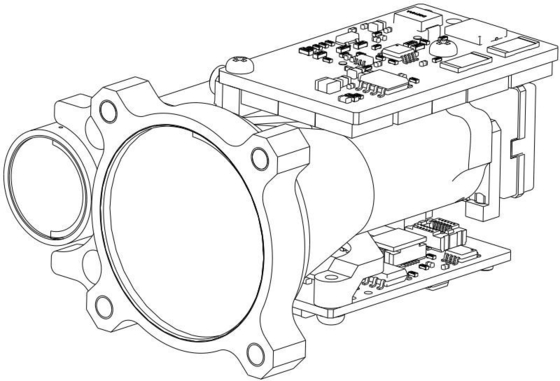 인간 눈 안전 레이저 거리 측정 모듈 RL8000